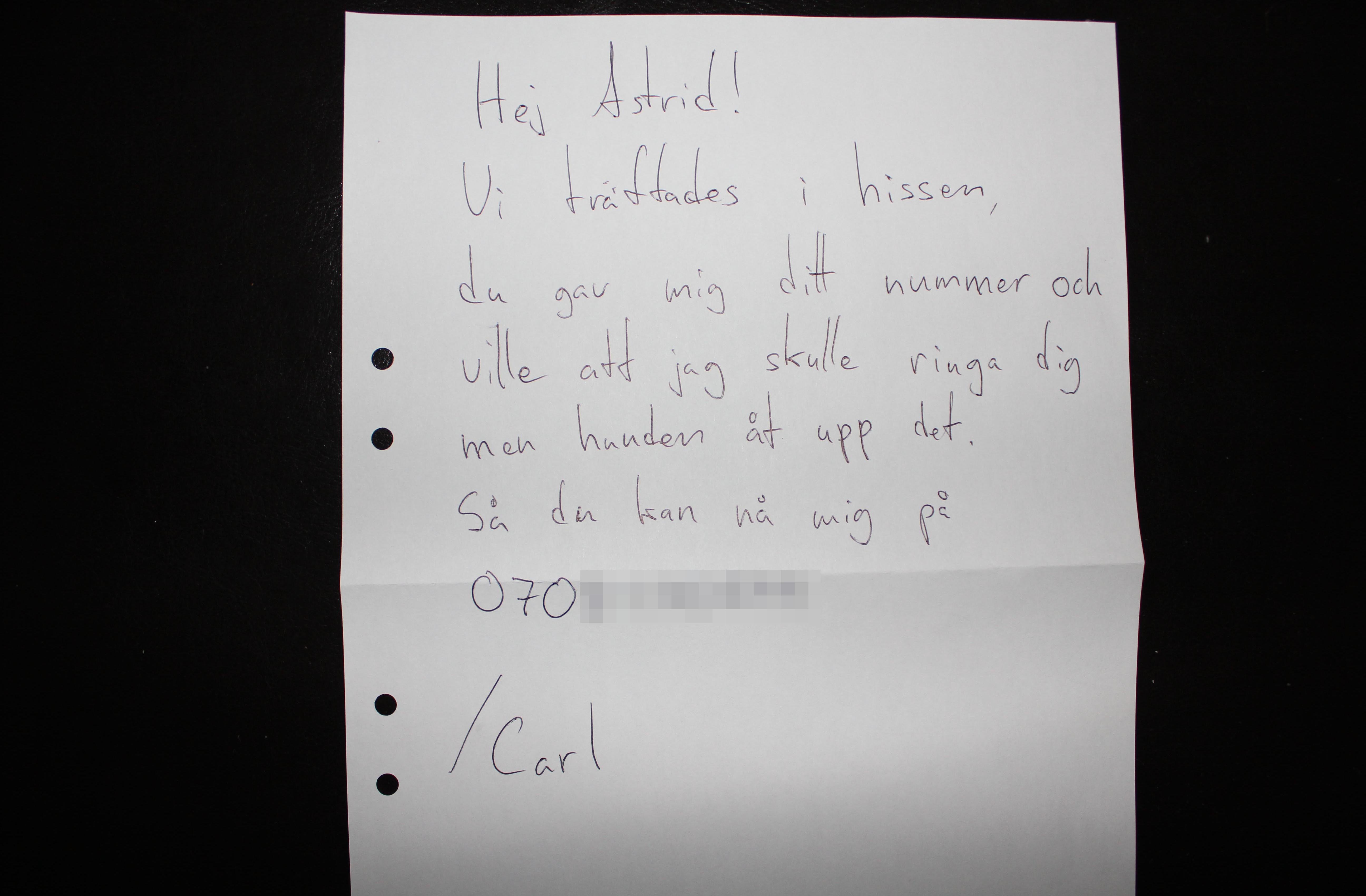 Så här kan ett modernt kärleksbrev se ut - SocialFrihet.se